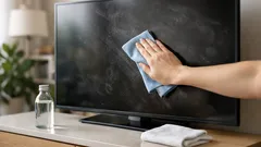 Fernseher streifenfrei reinigen: so bleibt das Display wie neu