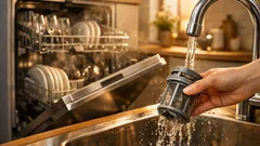 Spülmaschine nach den Feiertagen: 4 schnelle Schritte gegen Geruch und trübe Gläser