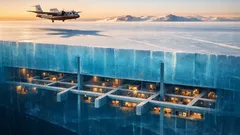 Camp Century in Grönland: NASA-Radar zeigt die geheime Anlage unter dem Eis