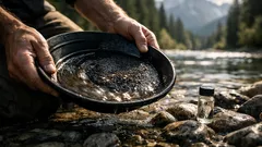 Goldwaschen als Erlebnis: so findest du Flitter im Fluss – ohne Goldrausch-Mythen