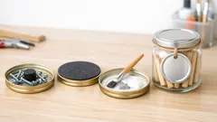 Vier geniale Upcycling-Ideen mit Twist-off-Deckeln, die sofort Ordnung schaffen