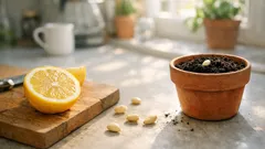 Zitronenkerne keimen lassen: so ziehst du deinen Zitronenbaum ganz einfach in der Wohnung