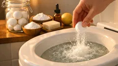 Toiletten-Reinigungsbomben selber machen: einfaches Rezept mit Natron und Sauerstoffbleiche
