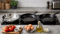 Welche Pfanne ist die beste? Edelstahl, Antihaft, Keramik und Gusseisen im Vergleich