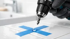 Fliesen bohren ohne Risse: so gelingt das Loch im Bad garantiert