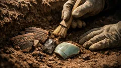 Fundplatz Chenwang: 6.000 Jahre Geschichte in sechs Bodenschichten