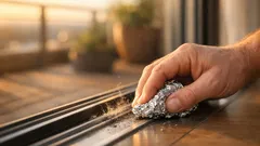 Fensterschienen reinigen mit Alufolie: der einfache Hack für leichtgängige Fenster