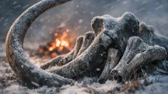 Mammutknochen statt Holz: Wie Menschen in Mezhyrich der Eiszeit trotzten