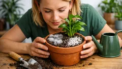 Weißer Belag auf Blumenerde: schimmel oder Salzkruste – so erkennst du den Unterschied