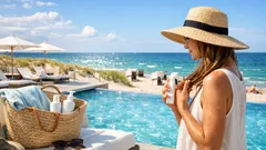 Haare im Urlaub schützen: die simple Routine gegen Sonne, Salz und Chlor