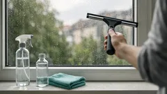 Fenster putzen nach Regen: So entfernst du Wasserflecken schnell und streifenfrei