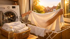 Muffige Handtücher? So bekommst du den Geruch mit Essig aus der Wäsche